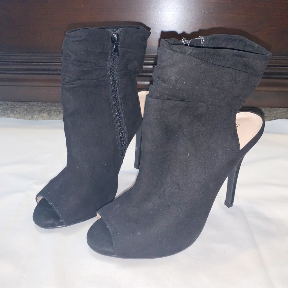 Call It Spring Open Toe & Heel Booties - image 2